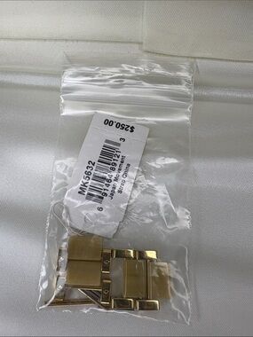 Michael Kors  Gold and Cream Watch Band Links for Model MK5632
